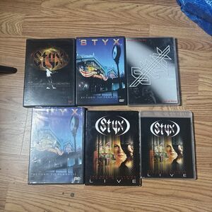 Styx Live In Concert DVD Bundle Lot Of  6